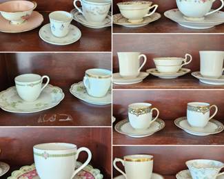 Collection of teacups