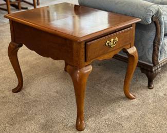 Pair of single drawer side tables