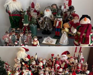 Lots of Christmas decor