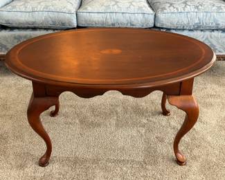 Small oval coffee table