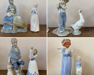 Lladro and other figurines