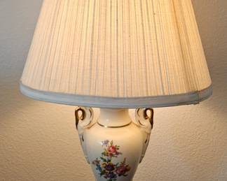 Porcelain lamp (times 2)