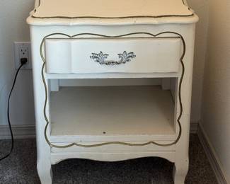 Pair of country French style side tables