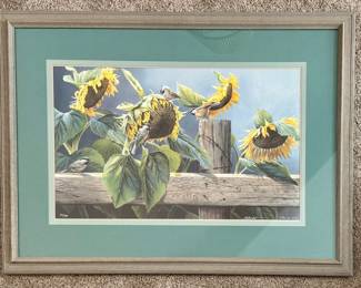 Sunflowers - s/n print