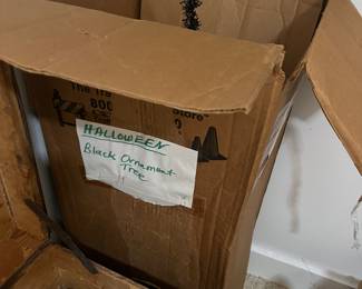 We have decorations for every season-- especially Halloween and Christmas