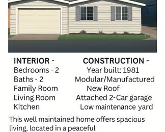 This home is for sale by owner. Feel free to reach out to Curtis Cook or email us with any questions.