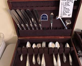 #130 Alvin Patent - LA - 1924 - 63 pieces w/box $65.00