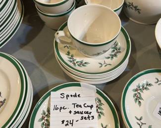 #134 Spode Set of 6 Bread & Butter $20.00