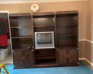 #33 Wood/MDF Bookcase w/2 door & 3 Shelves - 30x17x75 $100.00
#34 Wood/MDF Bookcase w/2 door & 3 Shelves - 30x17x75 $100.00
#35 Wood/MDF Bookcase 3 Shelves - 30x17x75 $75.00