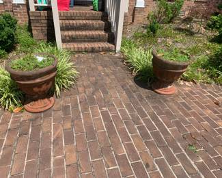 #72 Concrete Urn w/Base - 20x20 $40.00
#73 Concrete Urn w/Base - 20x20 $40.00