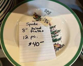 #135 Spode Set of 16 Cups and Saucers $24.00