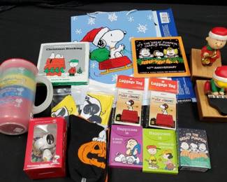 SH549Peanuts Memorabilia Mystery Lot