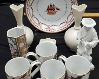 SH564China Mugs, Bowl, Vases, Figure