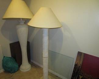 Vintage late 1980's-early 1990's lamps