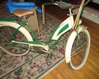 Vintage beach cruiser bike