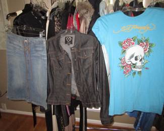Tons of 1980-1990 men's and ladies clothing