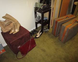Shoes, handbags, Hartmann luggage