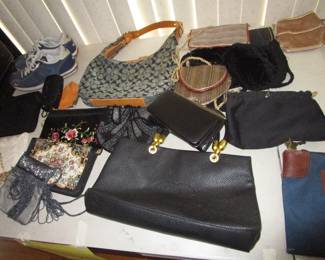 Lots of designer and vintage handbags