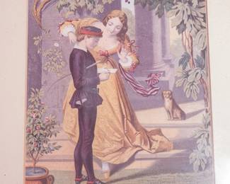 3 Hand colored etchings from a Christie's auction