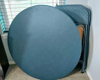 Card table with 4 chairs