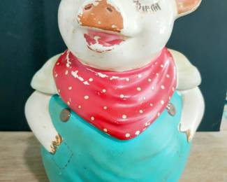 Vintage Shawnee Smiley Pig cookie jar