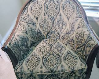 Custom made upholstered chair
