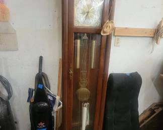 Grandfather clock $25