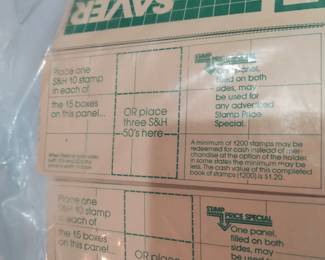 S AND H GREEN STAMPS COLLECTION