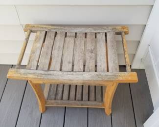 Shower bench