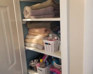 Towels, toiletries & household supplies
