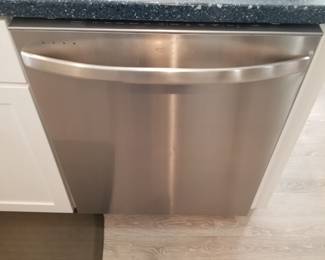 Midea dishwasher with stainless steel interior