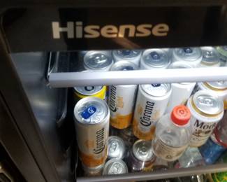 Hisense beverage cooler