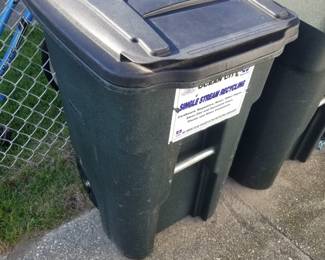 Trash bins