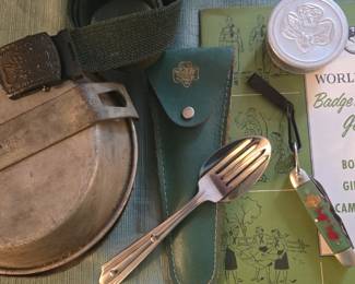 Girl Scout and Boy Scout items