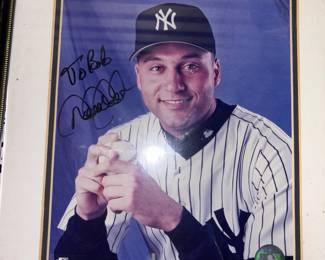 Derek Jeter Signed