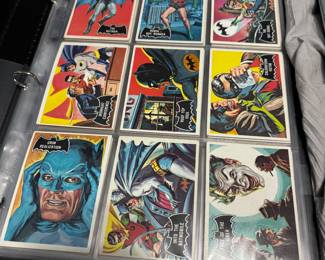 1966 Batman Rookie Card Set Full