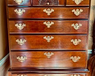 Gorgeous Councill Craftsmen Tallboy with 9 Drawers