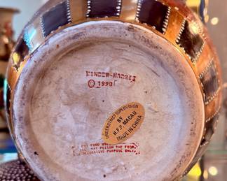 Very cool decorated jar with lid