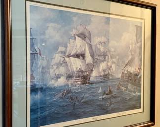 Charles Vickery Artist Proof Signed and Numbered Artist Proof "Storm of Battle"