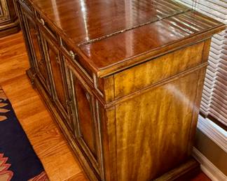 Drexel Heritage 'Sketchbook Collection Buffet with great storage and Fold Out Top for Serving and/or Bar.