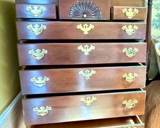 Gorgeous Councill Craftsmen Tallboy with 9 Drawers