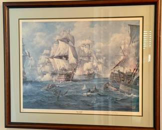 Charles Vickery Artist Proof Signed and Numbered Artist Proof "Storm of Battle"