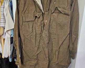 1 of 8 pictures - Vintage military clothing