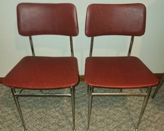 MCM dining chairs (qty 4)