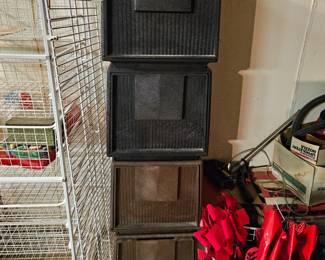 Stacking file cabinet