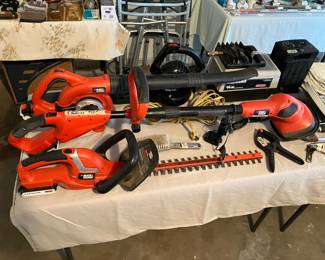Black and Decker cordless power tools