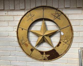 metal star decor