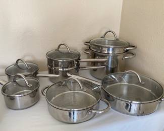 Wolfgang Puck Cafe Collection pots and pans