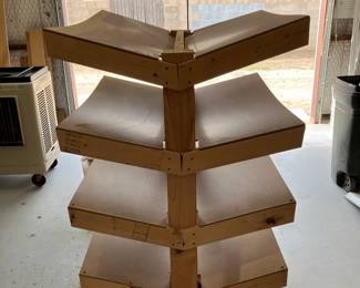 rolling lumber caddy