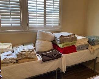 bedding and linens
